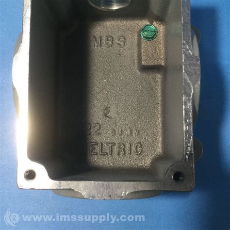 meltric mb3 junction box|Meltric MB3 Junction Box, 22 mm, Cast Aluminum.